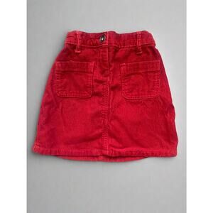 Girls Burgundy Skirt Size 6X/7